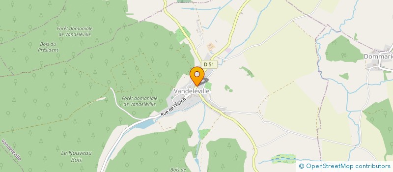 localisation de l'entreprise ARCHEOLOGIE, RECHERCHES ET DEVELOPPEMENT  VANDELEVILLE