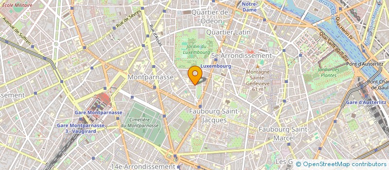 localisation de l'entreprise ARCHEOLOGIE SANS FRONTIERES  PARIS