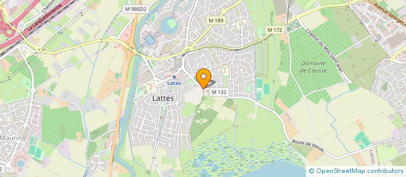 localisation de l'entreprise ARCHEOS RESTAURATION à LATTES