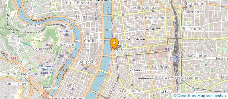localisation de l'entreprise ARCHER SAS à LYON