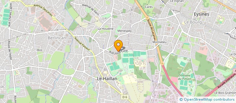 localisation de l'entreprise ARCHERS DE GUYENNE  BORDEAUX