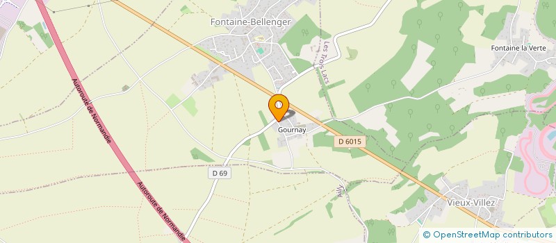 localisation de l'entreprise ARCHERS DE VENABLES  FONTAINE-BELLENGER