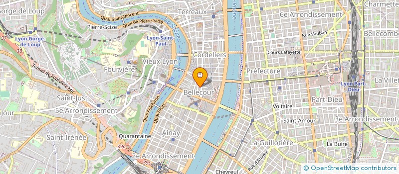 localisation de l'entreprise ARCHERS NOTAIRES à LYON