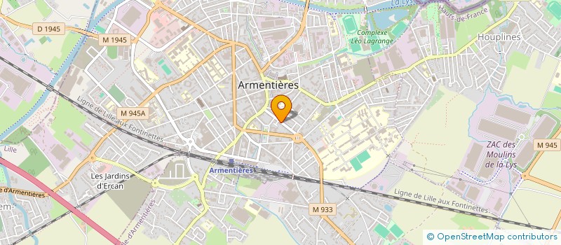 localisation de l'entreprise ARCHERS REUNIS SAINT SEBASTIEN ARMENTIERES à ARMENTIERES