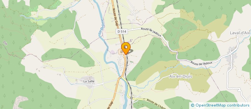 localisation de l'entreprise ARCHERY GAME DU DIOIS  SOLAURE EN DIOIS