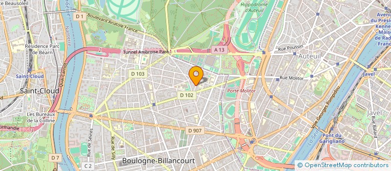 localisation de l'entreprise ARCHES CAPITAL à BOULOGNE-BILLANCOURT