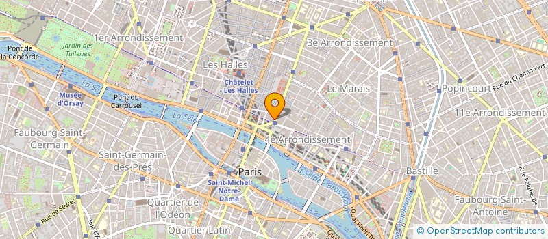 localisation de l'entreprise ARCHES CONSULTING  PARIS