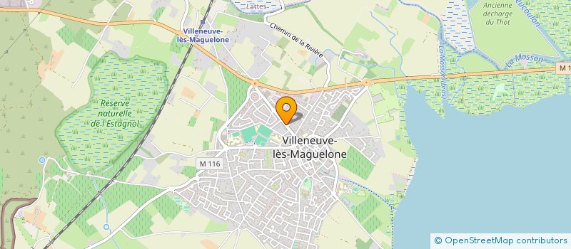 localisation de l'entreprise ARCHETYPE  VILLENEUVE-LES-MAGUELONE