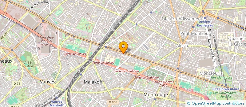 localisation de l'entreprise ARCHETYPE  PARIS