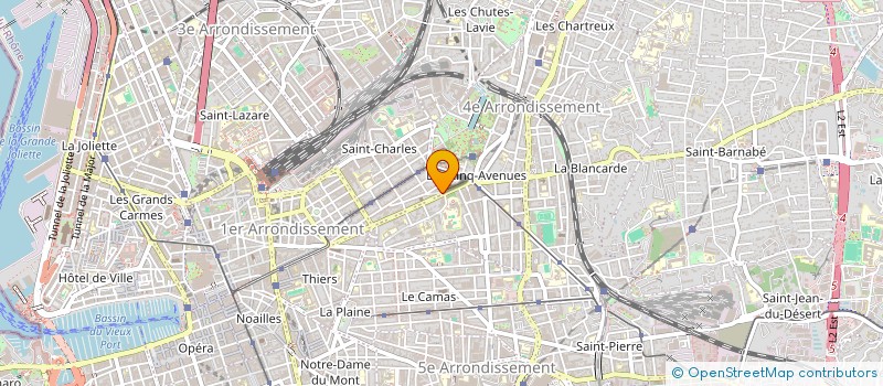 localisation de l'entreprise ARCHETYPES STUDIO à MARSEILLE