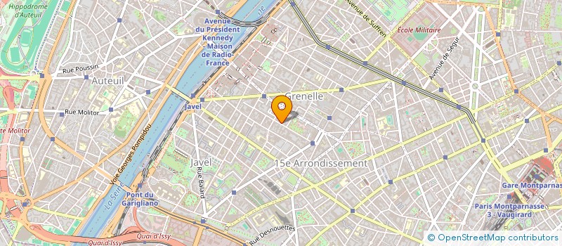 localisation de l'entreprise ARCHEVECHE ORTHODOXE ROUMAIN  PARIS