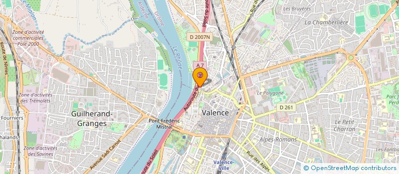 localisation de l'entreprise ARCHF (ASSOCIATION POUR LE RASSEMBLEMENT DES COMORIENS DE HAHAYA EN FRANCE) à BOURG-LES-VALENCE