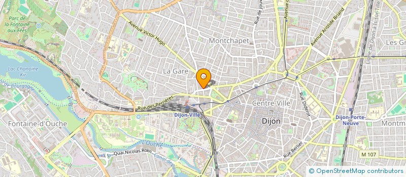 localisation de l'entreprise ARCHI à DIJON