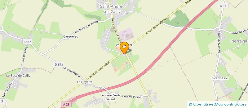 localisation de l'entreprise ARCHI  SAINT-ANDRE-SUR-CAILLY