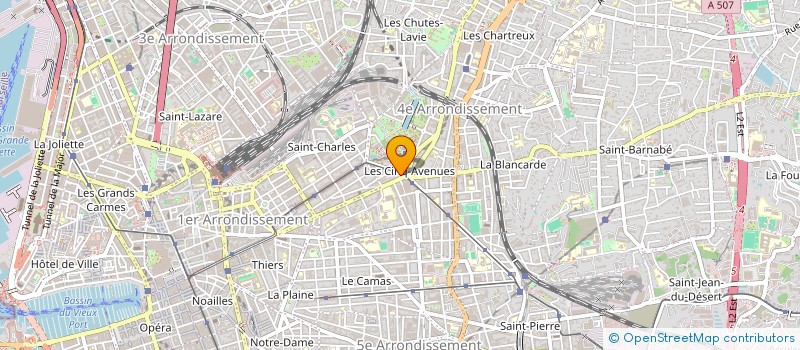 localisation de l'entreprise ARCHI BAIN  MARSEILLE