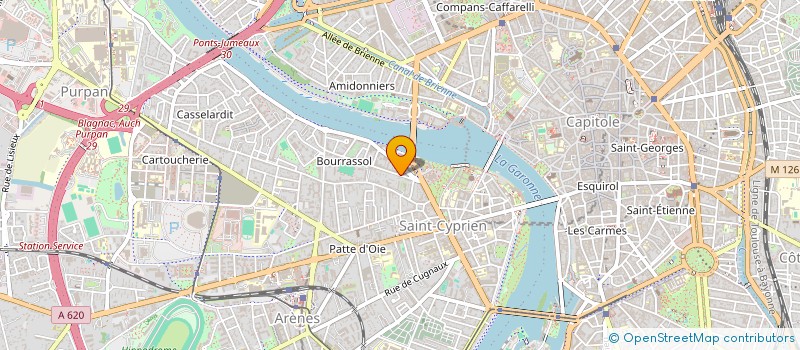 localisation de l'entreprise ARCHI BL à TOULOUSE