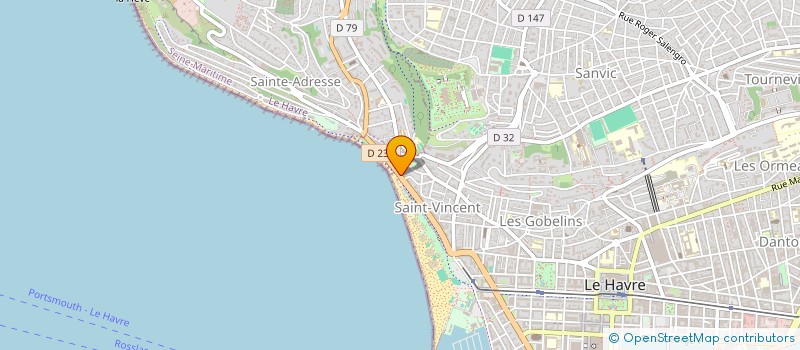 localisation de l'entreprise ARCHI BTP  LE HAVRE