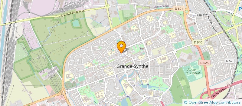 localisation de l'entreprise ARCHI-CARTON à DUNKERQUE