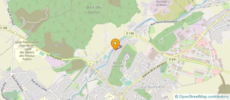 localisation de l'entreprise ARCHI COMPAGNIE à BRUAY-LA-BUISSIERE