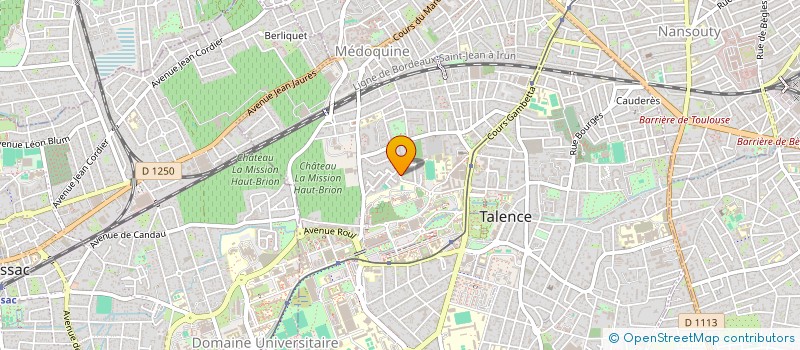 localisation de l'entreprise ARCHI-D24  TALENCE