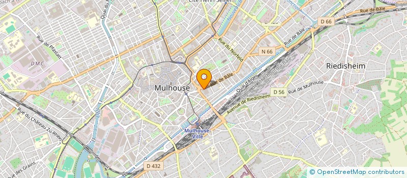 localisation de l'entreprise ARCHI&DESIGN à MULHOUSE