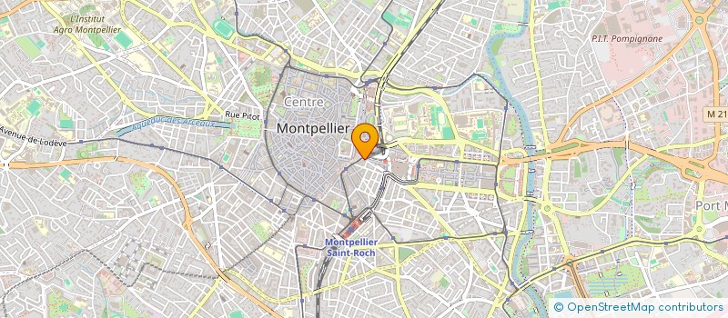 localisation de l'entreprise ARCHI HOME à LA GRANDE-MOTTE