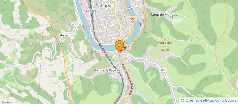 localisation de l'entreprise ARCHI IMMO CONSEILS 46  CAHORS