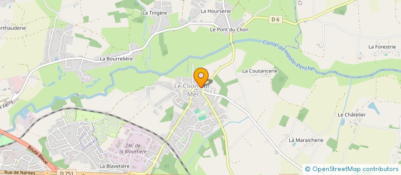 localisation de l'entreprise ARCHI IODEE à SAINT-BREVIN-LES-PINS