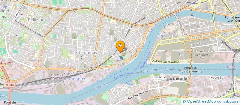 localisation de l'entreprise ARCHI-LS à NANTES