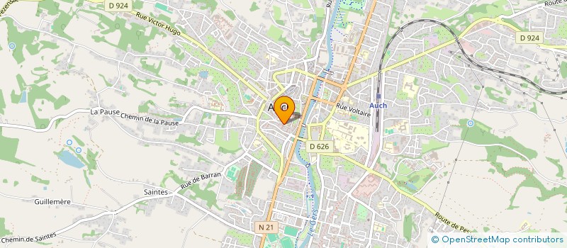 localisation de l'entreprise ARCHI'MADE à AUCH