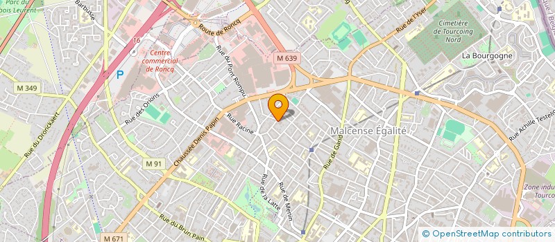 localisation de l'entreprise ARCHI-MADE  TOURCOING