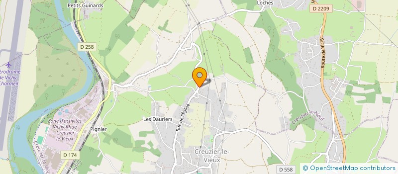 localisation de l'entreprise ARCHI-MADE à CREUZIER-LE-VIEUX