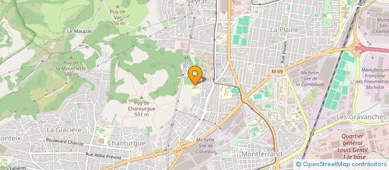 localisation de l'entreprise ARCHI'MADE CLERMONT-AUVERGNE à CLERMONT-FERRAND