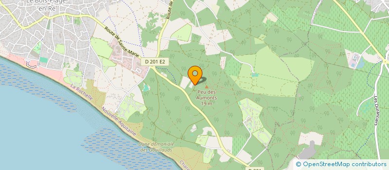 localisation de l'entreprise ARCHI MAITRISE D'OEUVRE ARCHITECTURE D'INTERIEUR DESIGN D'ESPACE  SAINTE-MARIE-DE-RE