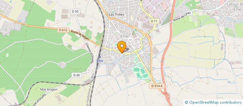localisation de l'entreprise ARCHI'MED  ELNE