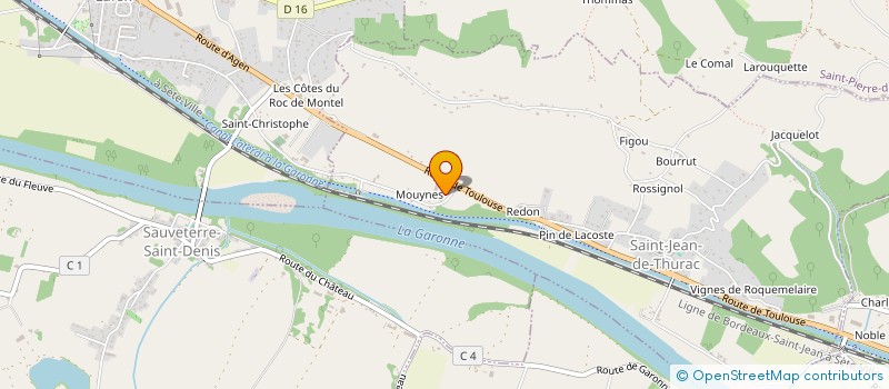localisation de l'entreprise ARCHI MEDE à SAINT-JEAN-DE-THURAC