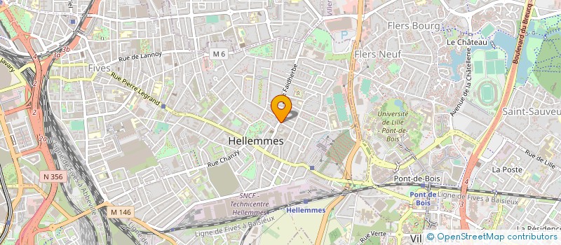 localisation de l'entreprise ARCHI - N - S à LILLE