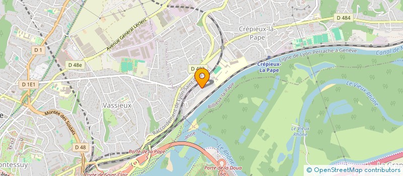 localisation de l'entreprise ARCHI'PURE à RILLIEUX-LA-PAPE