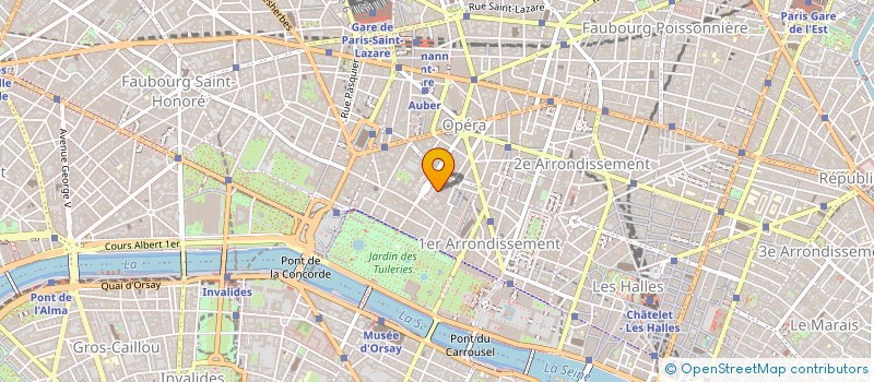localisation de l'entreprise ARCHI SUD-OUEST BATIMENT à PARIS
