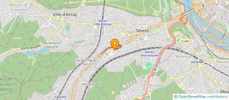 localisation de l'entreprise ARCHI-TECH  PARIS