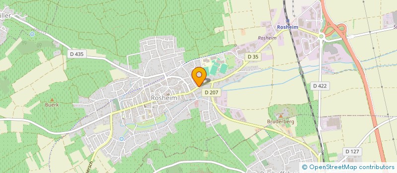 localisation de l'entreprise ARCHI-TECTE RENOV à ROSHEIM