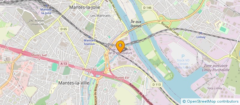 localisation de l'entreprise ARCHI.TEK RENOVATION  MANTES-LA-VILLE