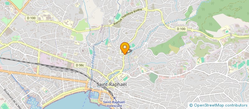 localisation de l'entreprise ARCHI-TONIC à SAINT-RAPHAEL