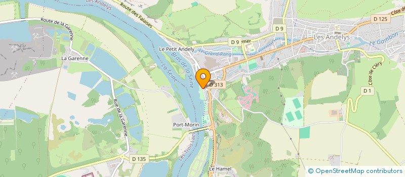 localisation de l'entreprise ARCHI'V à LOUVIERS