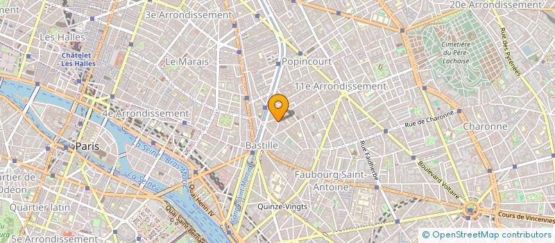 localisation de l'entreprise ARCHIBALD  PARIS