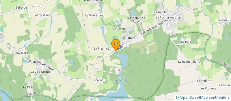 localisation de l'entreprise ARCHIBALD  MESNIL-ROC'H