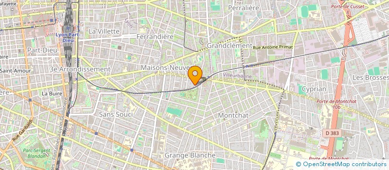 localisation de l'entreprise ARCHIBALD  LYON