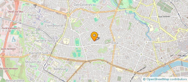 localisation de l'entreprise ARCHIBALD MANAGEMENT à NANTES