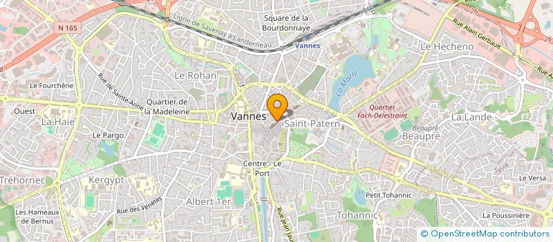 localisation de l'entreprise ARCHIBAT à VANNES