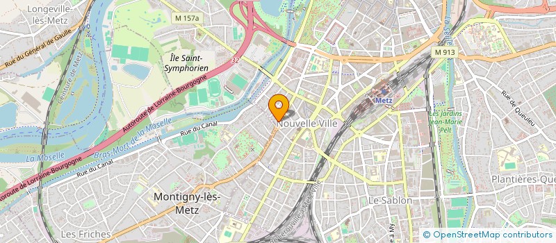 localisation de l'entreprise ARCHIBOLD  METZ